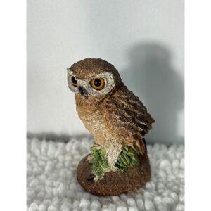 Stone Critters Littles Burrowing Owl SCL-203 United Design Corp 1994 Figurine